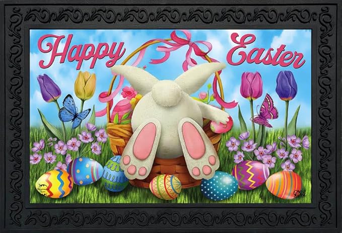 Briarwood Lane Easter Egg Hunt Doormat