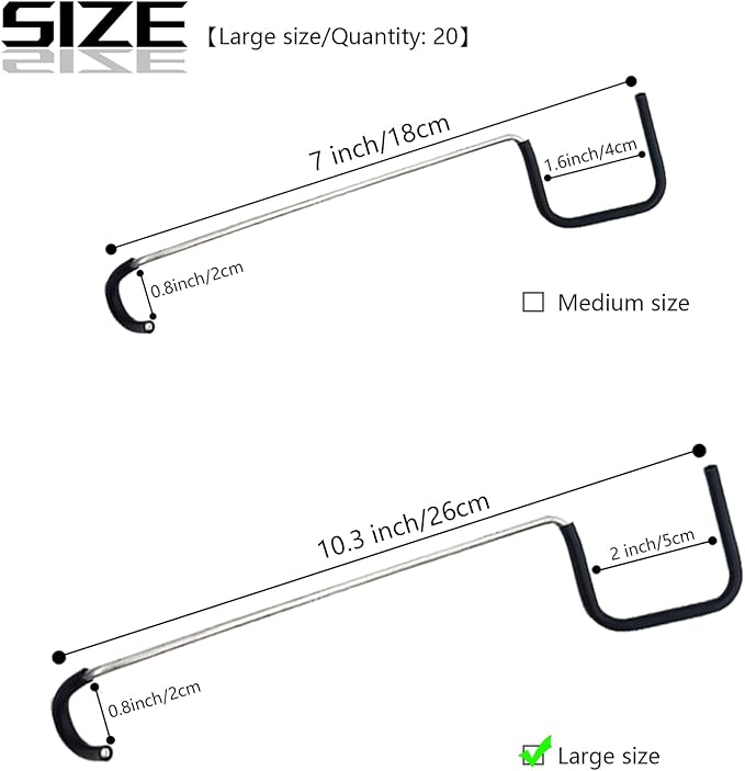 20PCS Fruit Tree Limb Spreader, 10.3Inch Fruit Tree Branch Puller with Plastic Hose Wrapped Iron Wire, Tree Open Angle Pull Branch Durable Solution