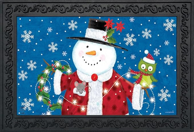 Briarwood Lane Snow Day Cheer Christmas Doormat
