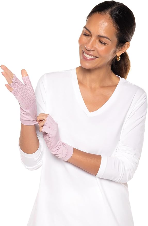 Coolibar Fingerless UV Sun Gloves - UPF 50+ Sun Protection - Ouray