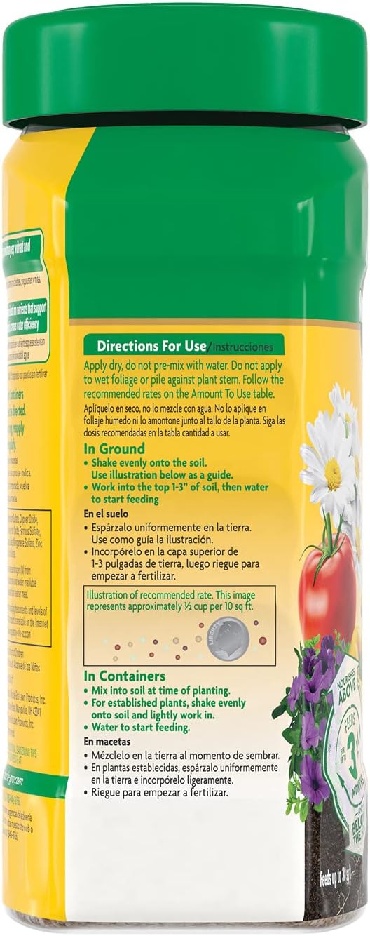Miracle-Gro Shake 'N Feed All Purpose Plant Food, Plant Fertilizer, 1 lb. (6-Pack)