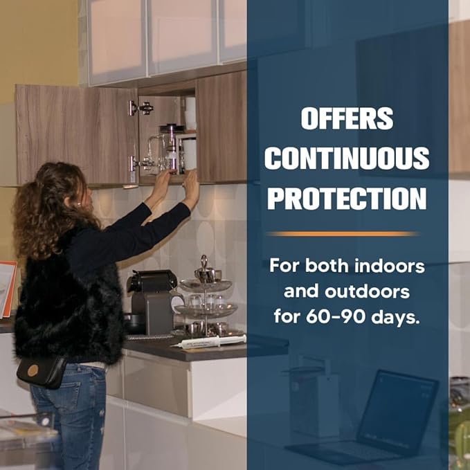 NCSIFDD Ant Repellent, Ant Deterrent for Home, Indoor and Outdoor Use, Keeps Ants Away, Reay-to-Use, Pets & Kids Safe- 4P