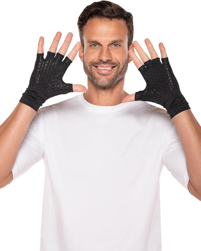 Coolibar Fingerless UV Sun Gloves - UPF 50+ Sun Protection - Ouray