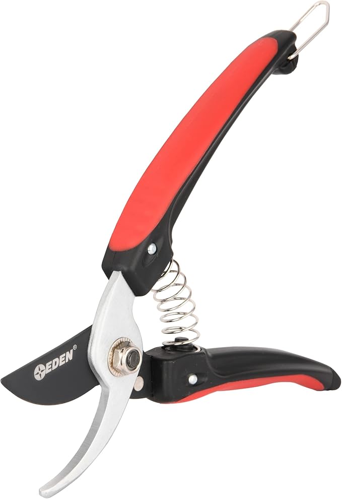 Eden 39005 Bypass Pruning Shears, 5/8 inch cutting diameter for Stems and branches