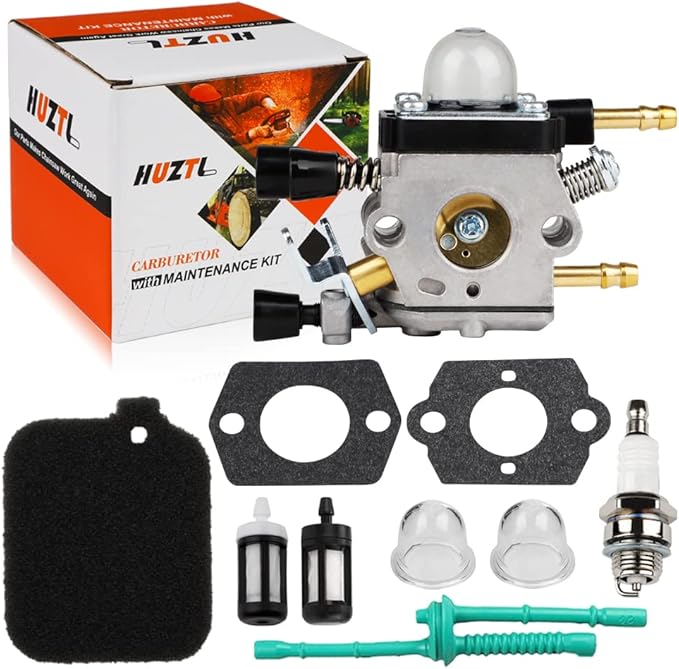 HUZTL BG55 Carburetor for STIHL BG45 BG46 BG65 BG85 SH55 SH85 Leafblower 4229 1200 606 Zama C1Q-S68G with Air Filter Tune Up Kit