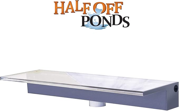 HALF OFF PONDS Sheer Elegance 24" Acrylic Spillway - SE24-HOP