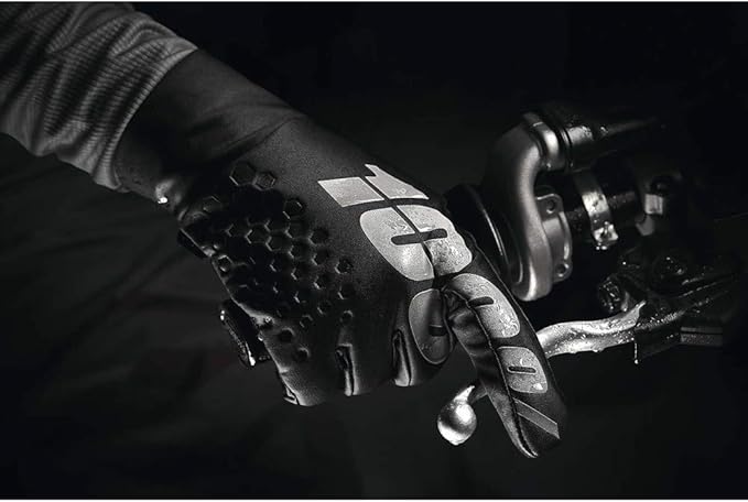 100% BRISKER Cold Weather Motocross & Mountain Bike Gloves - Warm Winter MTB & MX Powersport Racing Protective Gear
