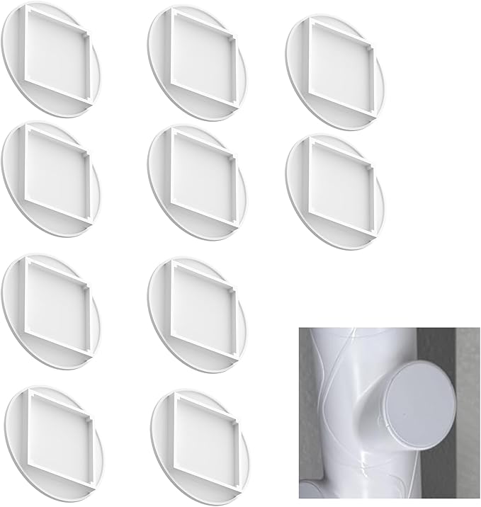 10 PCS White Pod Caps Compatible with Gardyn (The Caps go on top of yPod)，3D Printed Covers