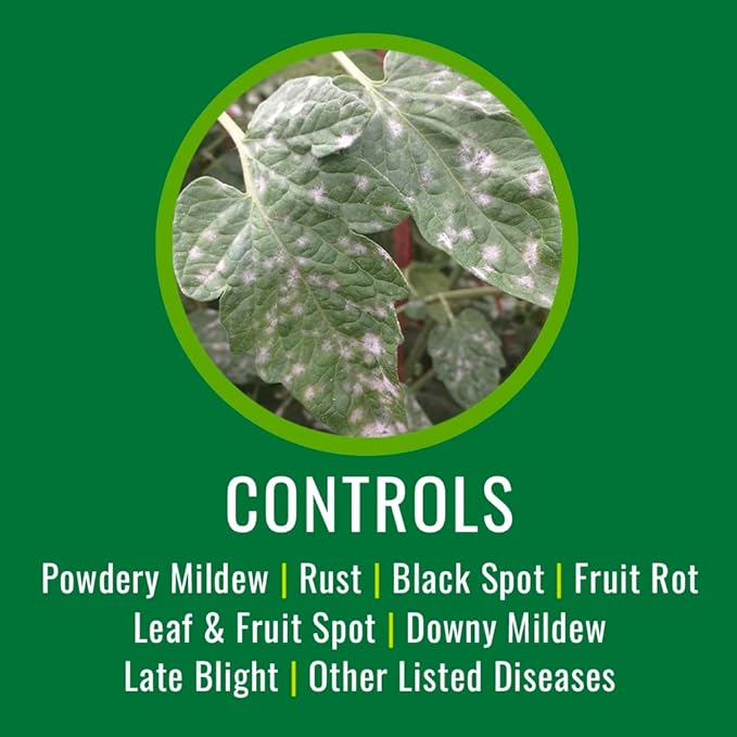 NATRIA Disease & Fungus Control with Copper Fungicide, Ready-to-Use, 24 oz