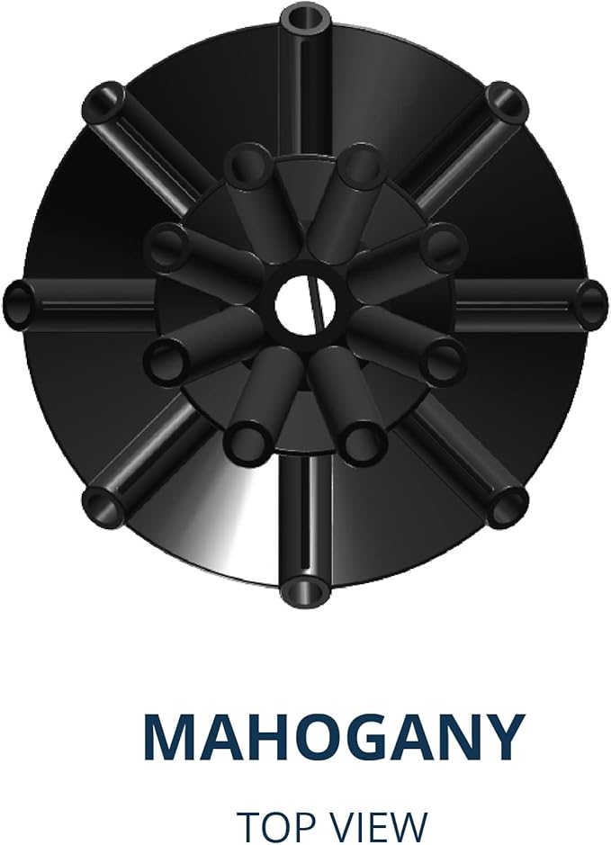 Kasco J Series 2 HP, 3 HP, 5 HP & 7-1/2 HP Mahogany Premium Fountain Nozzles Only (Fountain not Included)