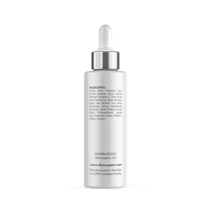 Hair Serum – Advanced Hair Growth Formula with 2DDR to Stimulate Follicles, Block DHT & Support Hair Regrowth – 2oz Bottle