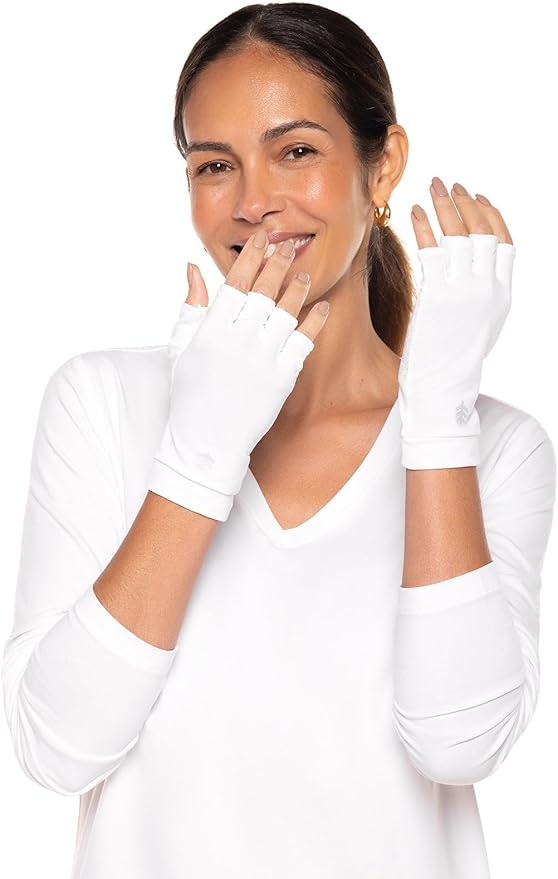 Coolibar Fingerless UV Sun Gloves - UPF 50+ Sun Protection - Ouray