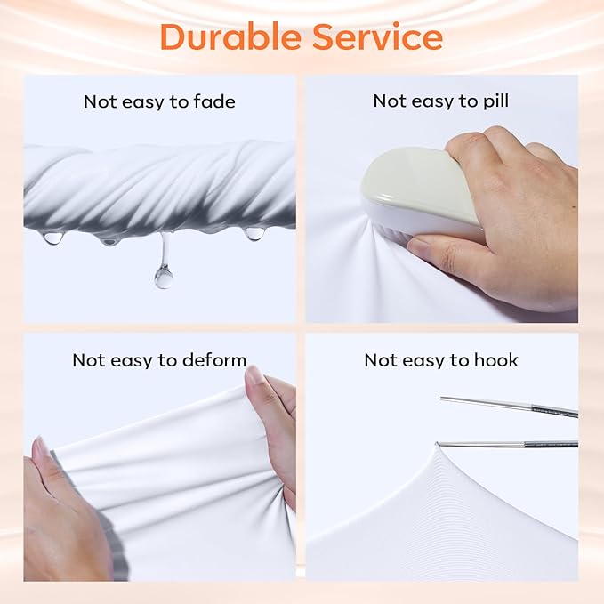 Modelones Premium UPF99+ UV Protection Fingerless Gloves for Gel Manicures, UV/LED Gel Nail Lamp, Nail Art Skin Care, Hand Protection (White)