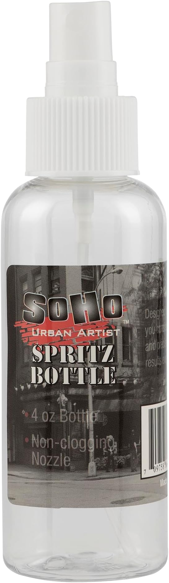 Jerry's Artarama Fine Mist Spray Bottles - Artist and Craft Spray Bottles for Water, Watercolor, or Acrylics Multipack Empty Non-Clogging Nozzle - [Pack of 6-100ml Bottles]