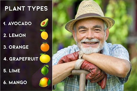 𝐁𝐄𝐒𝐓𝐒𝐄𝐋𝐋𝐄𝐑 6-4-6 Avocado Citrus Tree Plant Food for Outdoor/Indoor Gardening | Quick-Release Nitrogen Fertilizer | Orange, Lime, Avocado and Lemon Tree Fertilizer (5 Quarts)