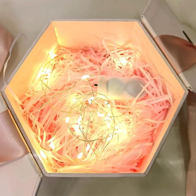 10 Pack Fairy Lights Battery Operated String Lights, 10 LED on 3.3ft Silvery Copper Wire，for Flowers Gift Box Wedding Party Christmas Decoration (Warm White, 10 Pack)