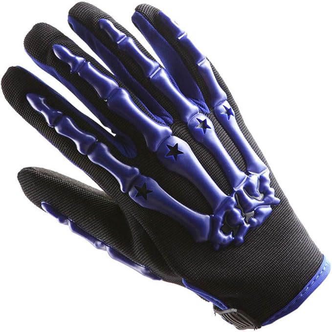 1Storm Youth Motocross Gloves Motorcycle BMX MX ATV Dirt Bike Bicycle Skeleton Cycling Kids Gloves