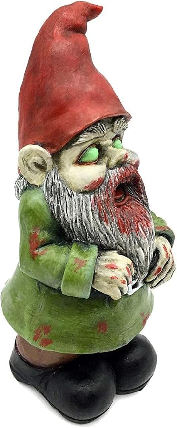 G150027 Zombie Walking Dead Gnome Garden Statue Sculpture