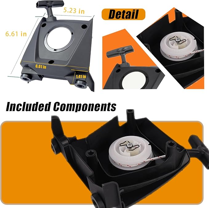 4283-190-4001 Recoil Pull Starter for Stihl BR800 / BR800X Blowers – Direct Fit & Smooth Start