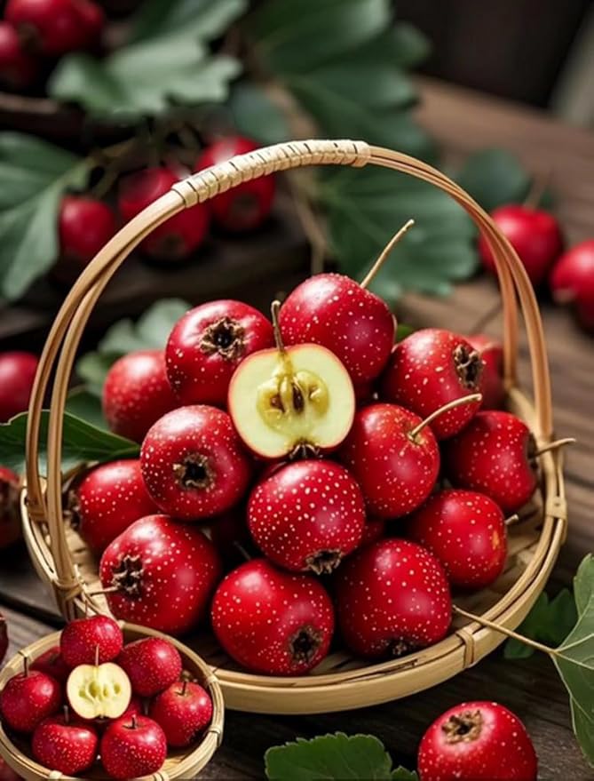 30PCS English Hawthorn Tree Seeds Crataegus Monogyna Showy Hardy Fruit Tree Seeds