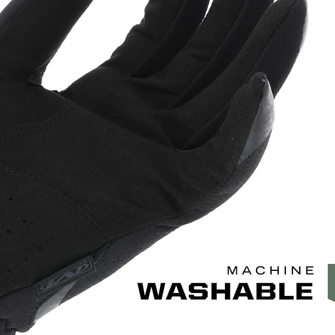 Mechanix Wear FastFit Tactical Gloves - Heavy Duty Lightweight Multipurpose Gloves - Flexible Grip & Reinforced Palm - Touchscreen Capable - XX-Large - Covert Black