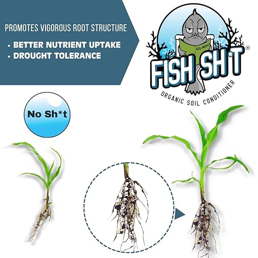 Fish Head Farms Organic Soil Conditioner 20Liter Organic Fertilizer for Increased Yield and Flavor - Plant Fertilizer, Plant Nutrients for Soil, Soilless, Hydroponic Farming - Garden