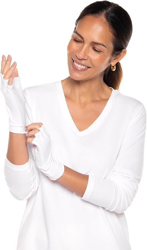 Coolibar Fingerless UV Sun Gloves - UPF 50+ Sun Protection - Ouray