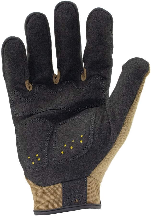 Ironclad Command Impact Work Gloves; Touch Screen Gloves Conductive Palm & Fingers, Impact Protection, Machine Washable