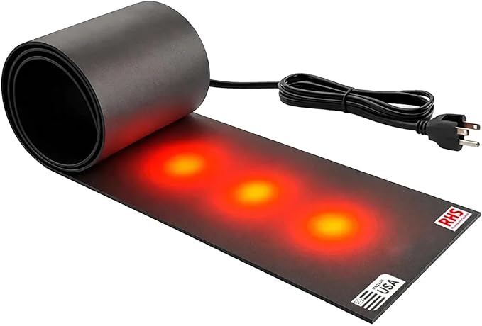 Roof Valley Ice Dam Heater Mat - Snow & Ice Melting System - Prevents Ice Dams & Roof Leaks - American Made - UL Listed Components - Melts 2 Inches of Snow per Hour (15’ x 13”)