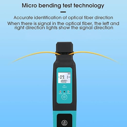 A-40 Live Fiber Optic identifier Single Mode/Multi Mode Fiber Optic Cable identifier Detector FTTH Tool