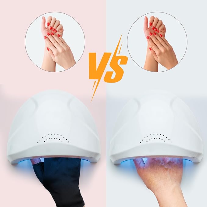 Syhood 3 Pair UV Gloves for Nail Lamp Upf50+ UV Fingerless Protection Glove for Gel Manicures Art Protect Hand from Nail Lamp