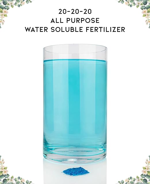 𝐁𝐄𝐒𝐓𝐒𝐄𝐋𝐋𝐄𝐑 20-20-20 Water-Soluble Fertilizer – Powder for Liquid Plant Food for Indoor & Outdoor Plants, Orchids, Vegetables, Lawns, Flowers – 20 20 20 Fertilizer - 3 Quarts