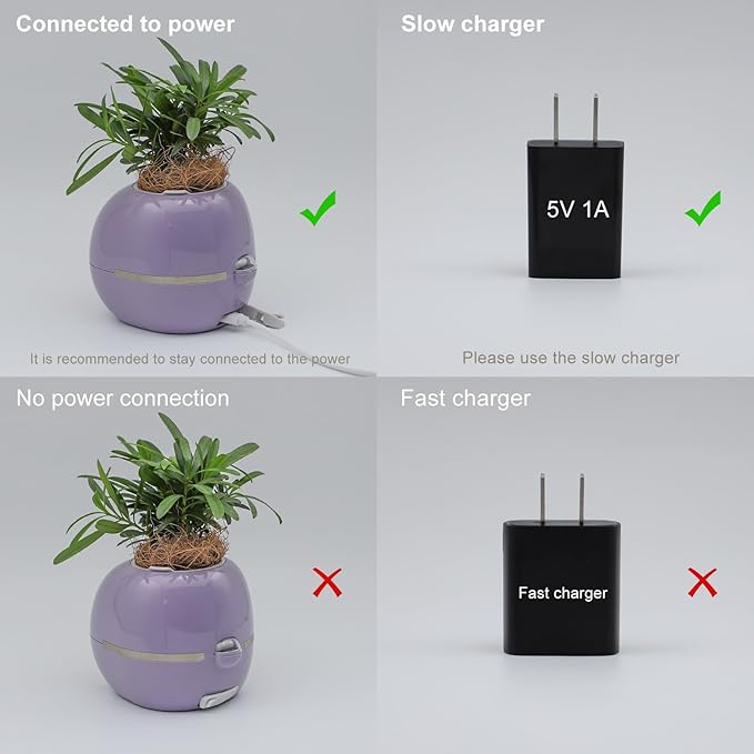 Smart Pet Planter, Smart Plant Pot, With Artificial Intelligence, Time Weather Display, And Multiple Expressions Animation,Lovely Plant Companion, For Desktop Decoration, Gifts,Plant-Free (Pink)