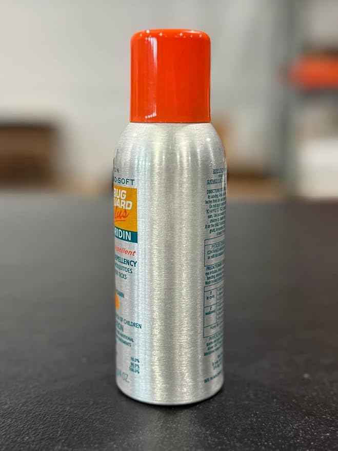 Avon Skin So Soft Bug Guard Plus Picaridin Insect Repellent Aerosol Spray, DEET-Free, Oil-Free, Dermatologist Tested, Repels Mosquitoes, Ticks, Gnats, Sand Flies & More, 4 oz. (Pack of 2)