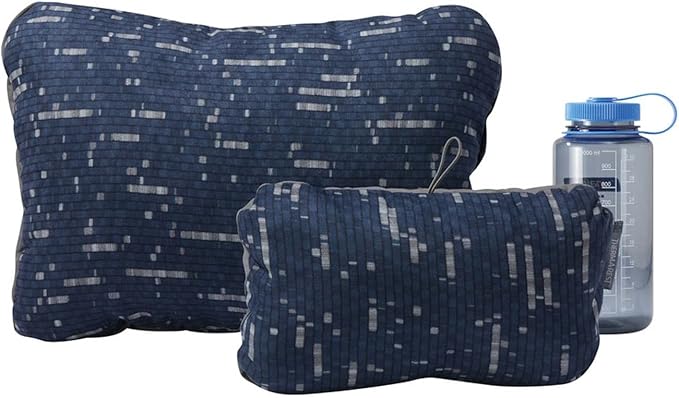 Therm-a-Rest Compressible Camping and Backpacking Pillow, Warp Speed Print, Large