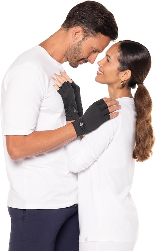 Coolibar Fingerless UV Sun Gloves - UPF 50+ Sun Protection - Ouray