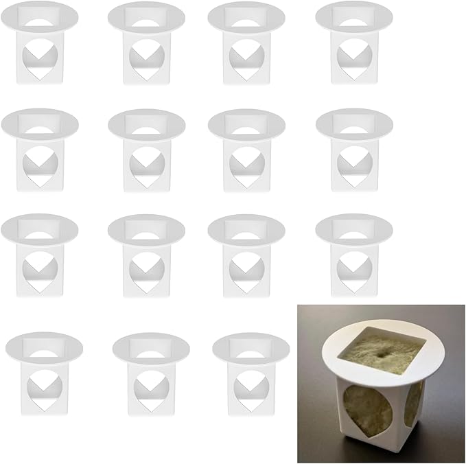 Grow yCube Cups for Gardyn，Hydroponic Growing Cups Compatible with Gardyn Home/Studio Indoor Garden System (15 Pack)