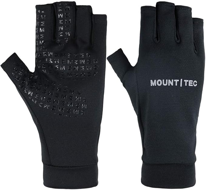 Unisex UV Protective Fingerless Gloves UPF 50+ Summer Sun Glove for Outdoor Fishing Cycling Hiking Driving Kayaking