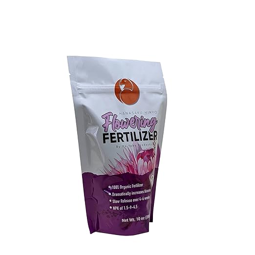 Ho Yoku Bonsai Fertilizer Pellets for Flowering Trees - Bonsai Food Designed for Bougainvillea, Azalea, Wisteria, and Other Trees - Increase Blooms with This Slow Release Granular Bonsai Tree Fertilizer