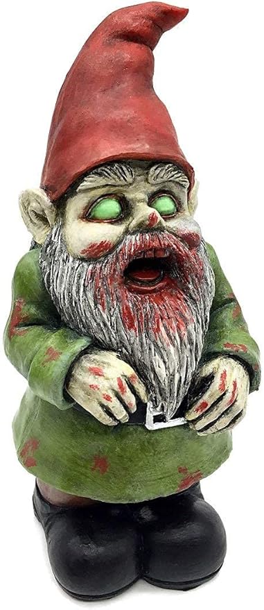 G150027 Zombie Walking Dead Gnome Garden Statue Sculpture
