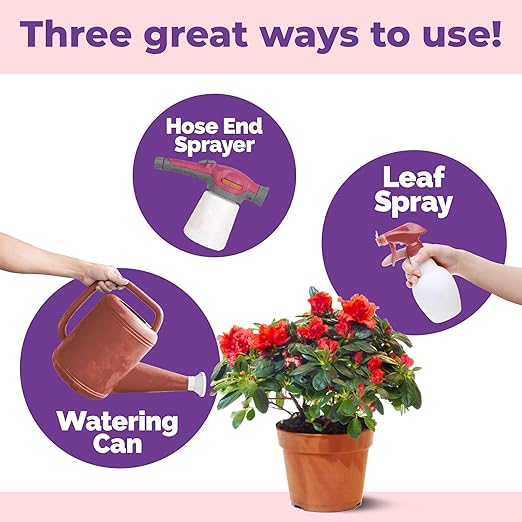 Flowering Plant Food, Complete Liquid Fertilizer for Flowering Plants, 32 oz (1 Quart)