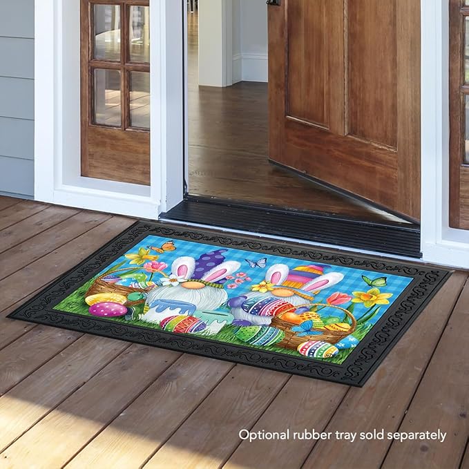 Briarwood Lane Easter Gnomes Holiday Doormat