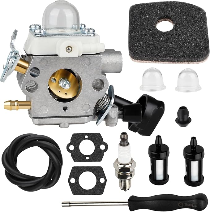 BG56C Carburetor Air Filter kit for STIHL BG56C SH56 Leaf Blower ZAMA C1M-S260B 4241-120-0632 4241-120-0622 4241-120-0615 Engine