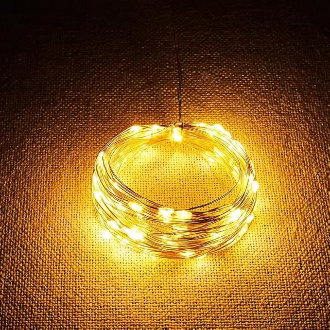 3 Pack USB Fairy Lights 3meters 30 lamp Beads Led Copper USB Powered for Christmas ，Camp，Halloween，Parties，Wedding， Christmas Tree Decoration…White (Warm)