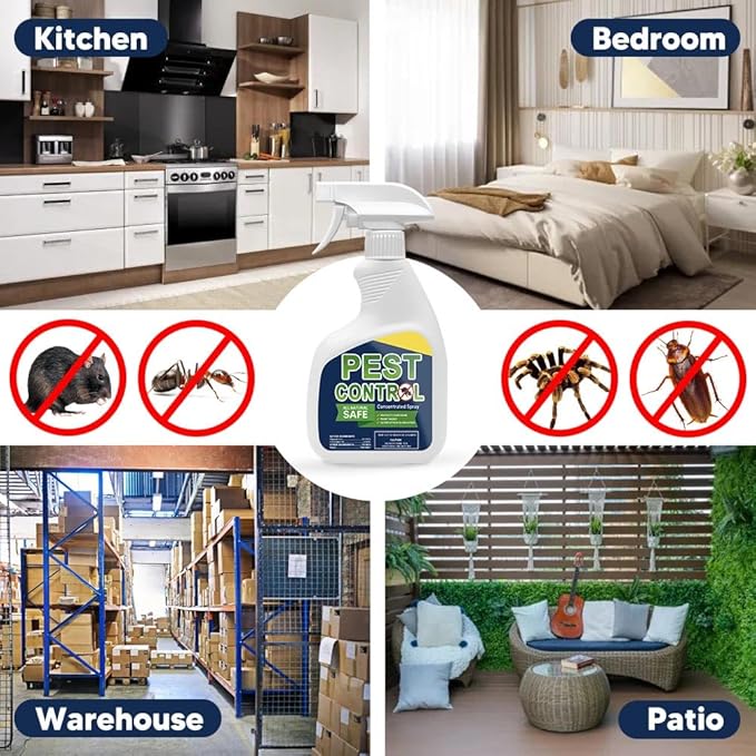 LAQDECDV Pest Control, Mouse Repellent Pouches, Rodent Repellent, Mice Repellant Indoor, Peppermint Mice to Repel Rodents, Ant, Roach & Mosquito, Rat Repellant Outdoor 1P