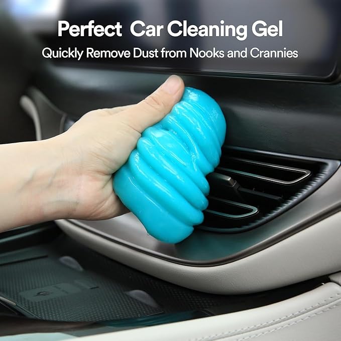 Car Cleaning Gel Clean Putty Car Interior Cleaner Slime Auto Detail Tools Kit Supplies Car Accessories Christmas Stocking Stuffers Gifts for Men Women White Elephant Gifts Adults Teens