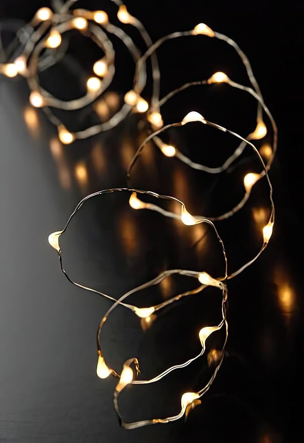 MagicPro String Lights, Fairy USB String Light with 200 Warm White LEDs, 66 FT Copper String Lights for Bedroom Wall Ceiling Christmas Tree Wreath Craft Wedding Party Decoration (2)