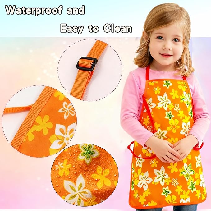 Hummigoo Kids Gardening Tools Set, 13 Pcs Gardening Kit with Apron & Tote Bag, Outdoor STEM Toys, Gardening Gifts for Toddlers Ages 3-7