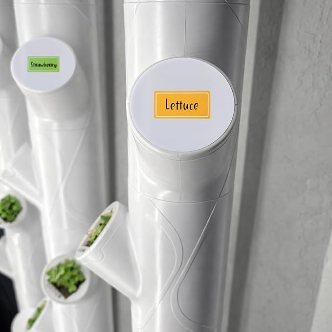 EBaokuup 12 Pcs Hydroponics Pod Caps with Colored Lables, Grow Cubes Cap Compatible with yPod, Plant Grow Pods Cover for Garden Hydroponics Growing System