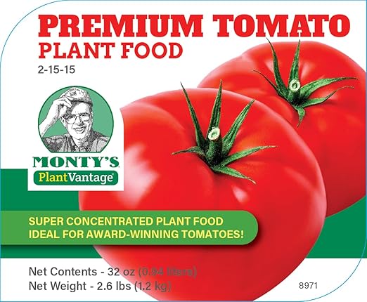 PlantVantage Concentrated Tomato Plant Food – Liquid Fertilizer with Humic Acid & Zinc, Liquid Plant Food Supporting Strong Roots, Bigger Blooms & Higher Yields, Easy Root Feed or Foliar Spray – 1 Gal